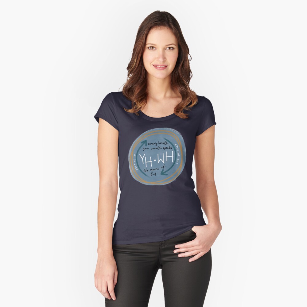 YHWH: Breathing the Name of God Active T-Shirt for Sale by misslovelymess