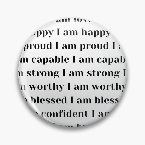 Item preview, aesthetic I am affirmations designed and sold by SHMdesigns.