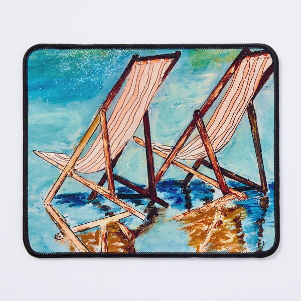 Item preview, Beach Chair Reflections designed and sold by gillsart.