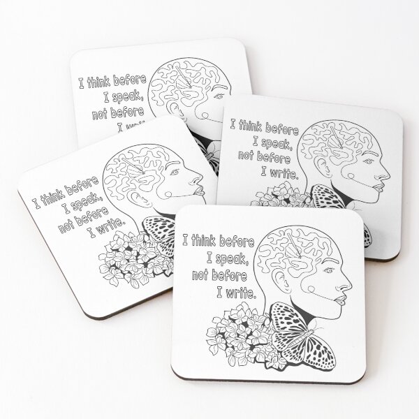 Item preview, I Think before I Speak... designed and sold by artofmyfathers.