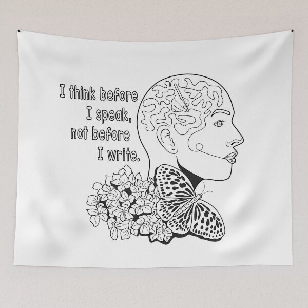 Item preview, I Think before I Speak... designed and sold by artofmyfathers.