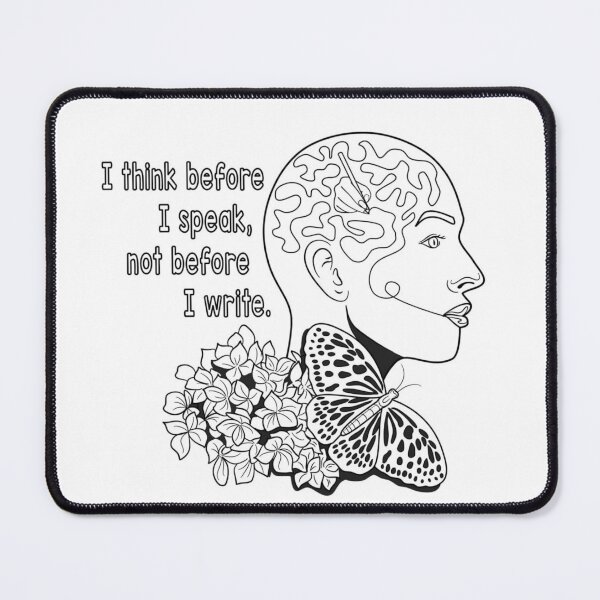 Item preview, I Think before I Speak... designed and sold by artofmyfathers.