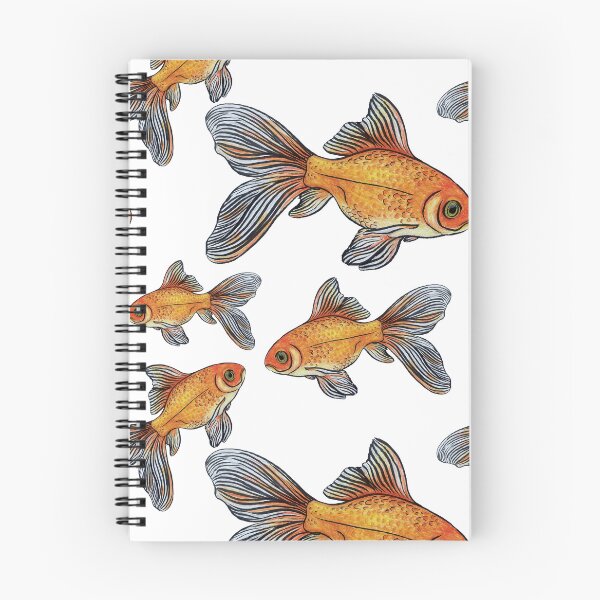 Item preview, Orange Goldfish Pattern designed and sold by AniMelArt.