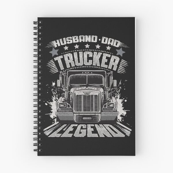 Item preview, Husband Dad Trucker Legend - Funny Trucker designed and sold by VichallanStudio.