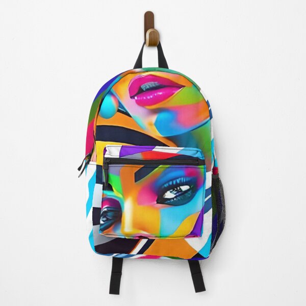 Item preview, portrait stripes woman designed and sold by Nervakwzk.