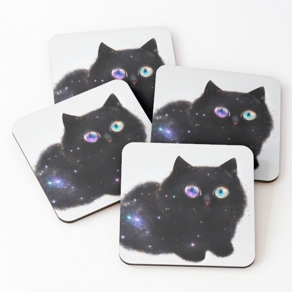 Item preview, Galaxy Cat Cosmic eyes designed and sold by ealtice.