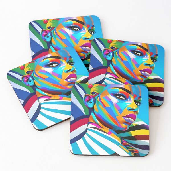 Item preview, color striped face designed and sold by Nervakwzk.