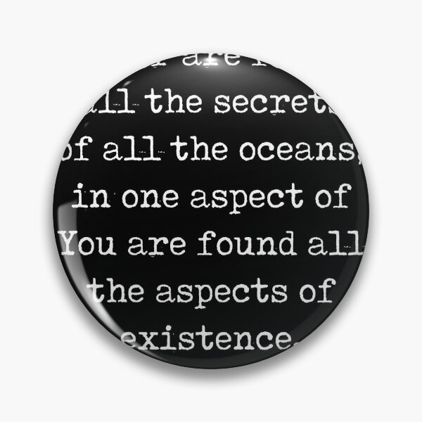 Item preview, One drop of water - Kahlil Gibran Quote - Literature - Typewriter Print 1 - Black designed and sold by Studio Grafiikka.