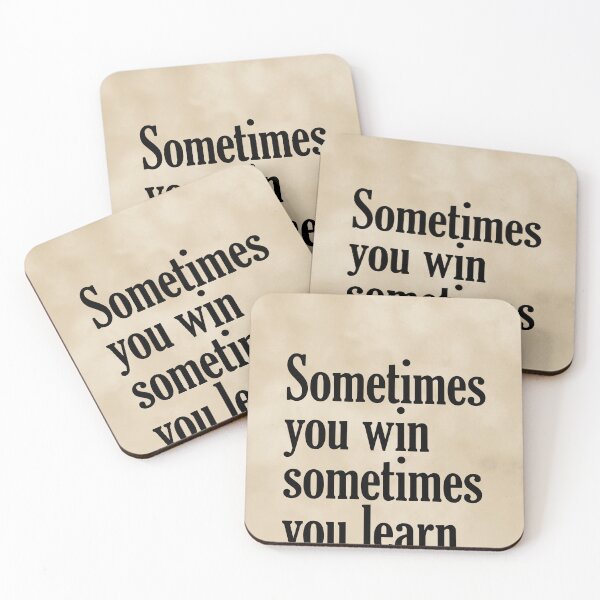 Item preview, Sometimes you win - John Maxwell Quote - Literature - Typography Print - Vintage designed and sold by Studio Grafiikka.
