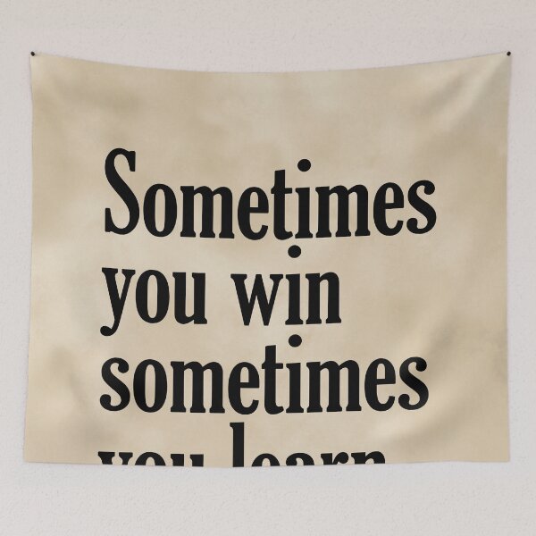 Item preview, Sometimes you win - John Maxwell Quote - Literature - Typography Print - Vintage designed and sold by Studio Grafiikka.