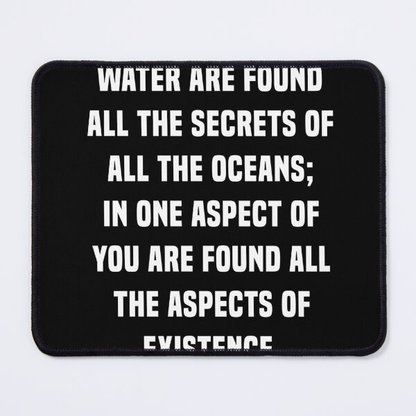 Item preview, One drop of water - Kahlil Gibran Quote - Literature - Typography Print 1 - Black designed and sold by Studio Grafiikka.