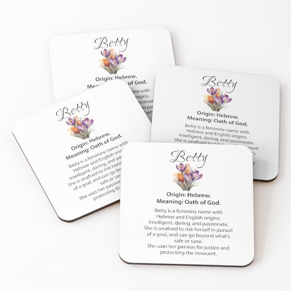 Item preview, Betty Name Definition Meaning designed and sold by OCNau.