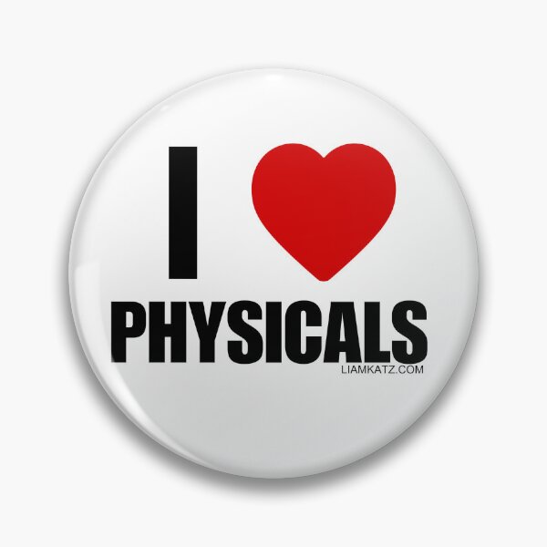 Item preview, I Heart Physicals Black Lettering  designed and sold by LiamKatzComedy.
