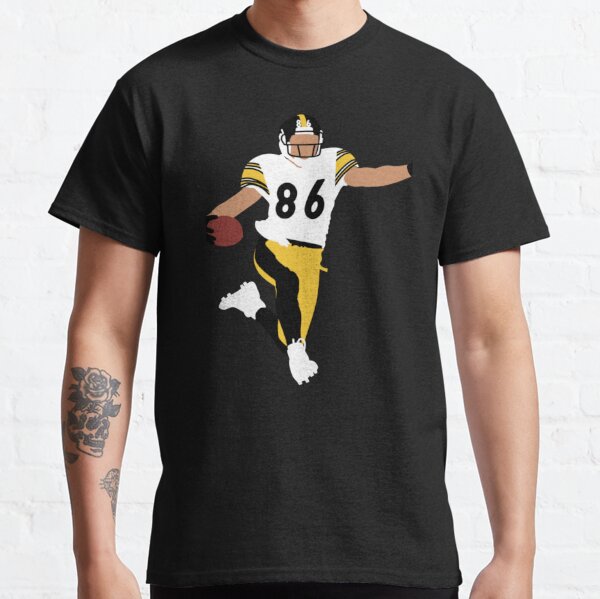 Vintage Pittsburgh Steelers Hines Ward Achievements T-shirt 