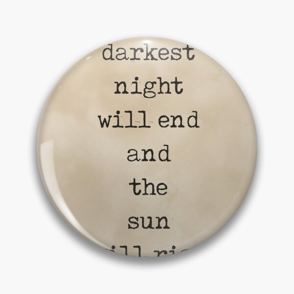 Item preview, Even the darkest night will end - Victor Hugo Quote - Literature - Typewriter Print - Vintage designed and sold by Studio Grafiikka.