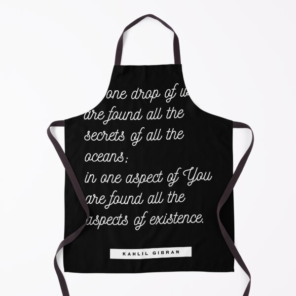 Item preview, One drop of water - Kahlil Gibran Quote - Literature - Typography Print 2 - Black designed and sold by Studio Grafiikka.