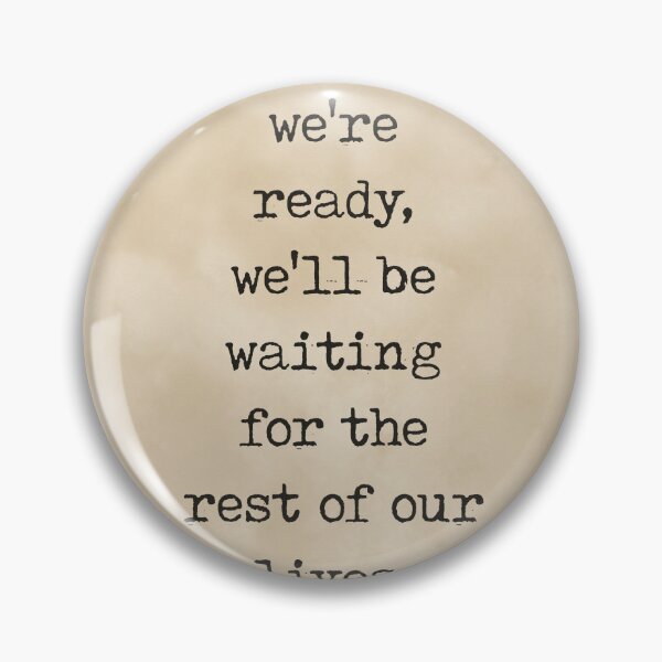 Item preview, If we wait until we're ready - Lemony Snicket Quote - Literature - Typewriter Print - Vintage designed and sold by Studio Grafiikka.