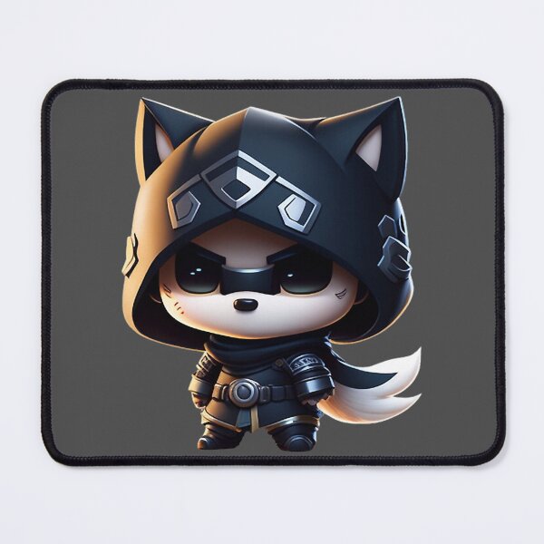 Item preview, Very Cute Ninja Wolf Digital Art designed and sold by AldonSneddon.