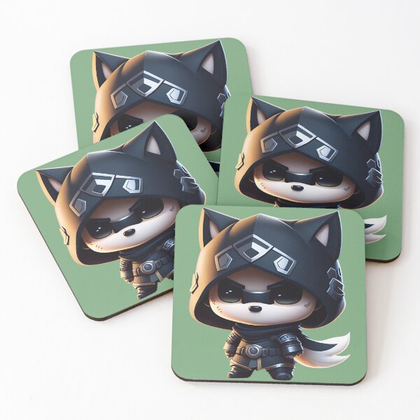 Item preview, Very Cute Ninja Wolf Digital Art  designed and sold by AldonSneddon.