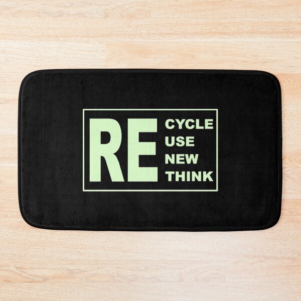 Item preview, Recycle Reuse Renew Rethink designed and sold by NadyaCC.