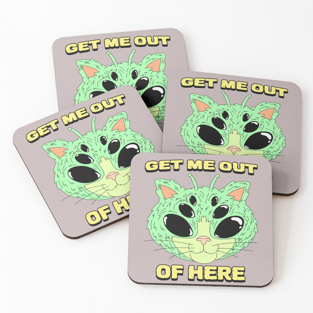 Item preview, Coasters (Set of 4) designed and sold by PB-Sandwich.