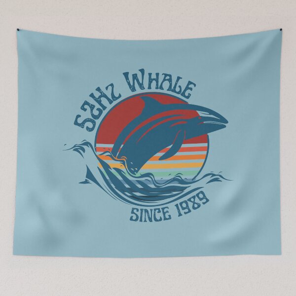 Item preview, 52 Hz Whale Since 1989, Retro Sunset designed and sold by ORA_ORA.