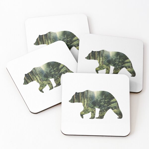 Item preview, Evergreen Forest in a Bear 01 designed and sold by earthpartner.