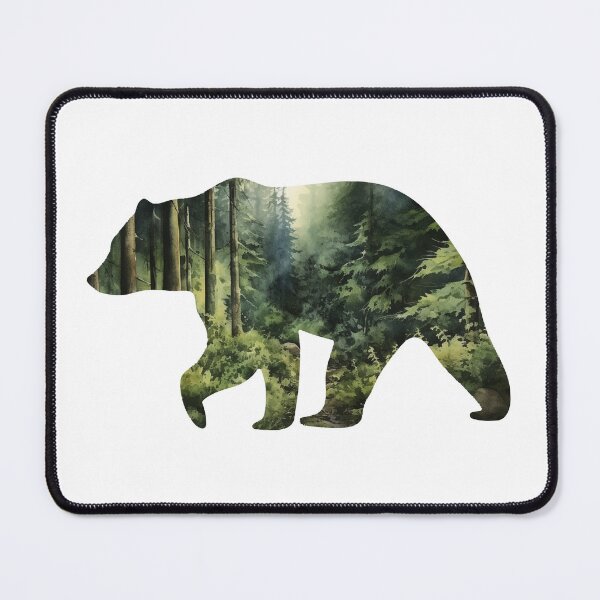 Item preview, Evergreen Forest in a Bear 01 designed and sold by earthpartner.