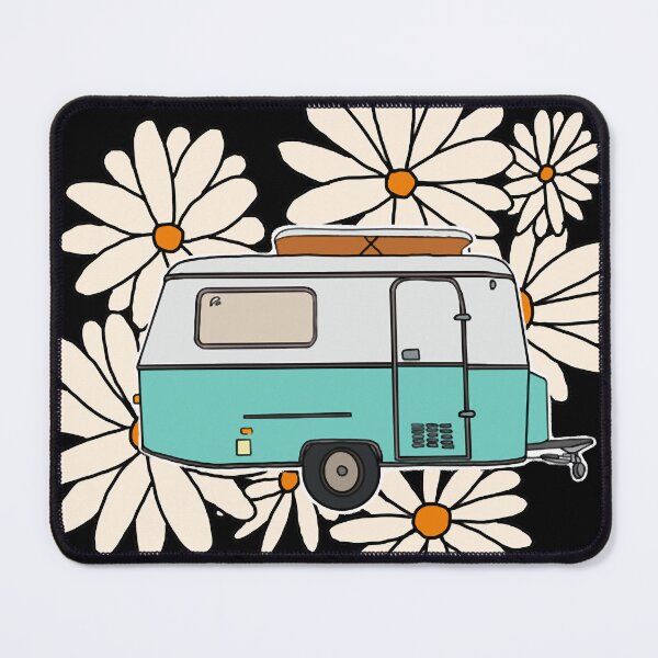 Item preview, Caravan and daisies designed and sold by pedra-zaarda.
