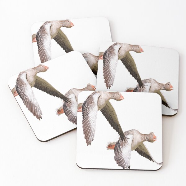 Item preview, tired yellow billed mallard duck and wife fly away designed and sold by PhoenixCab22.
