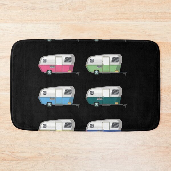 Item preview, Colourful Vintage Eriba Puck Caravan Daisy designed and sold by pedra-zaarda.