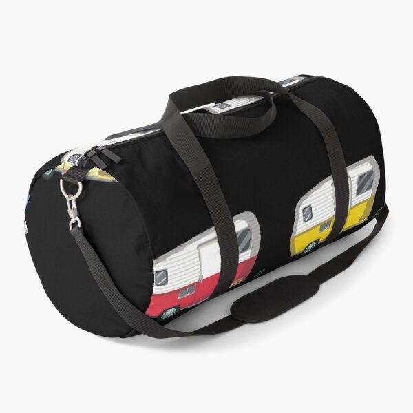 Item preview, Colourful Vintage Eriba Puck Caravan Daisy designed and sold by pedra-zaarda.
