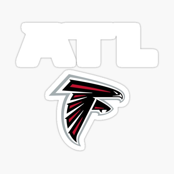 Atlanta Falcons Alternate Future Helmet logo Vinyl Decal / Sticker 5 s