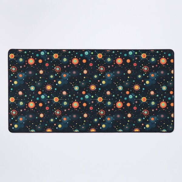 Item preview, Cartoon Atoms in Space Design designed and sold by RRMStudios.