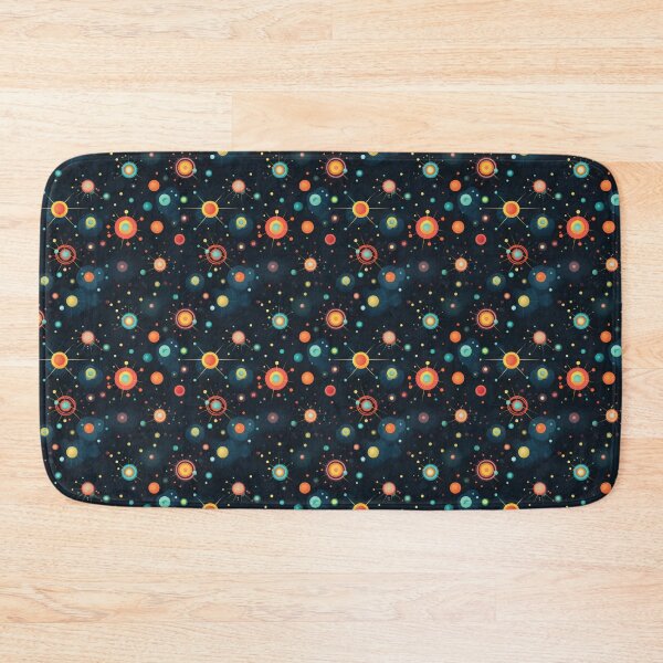 Item preview, Cartoon Atoms in Space Design designed and sold by RRMStudios.