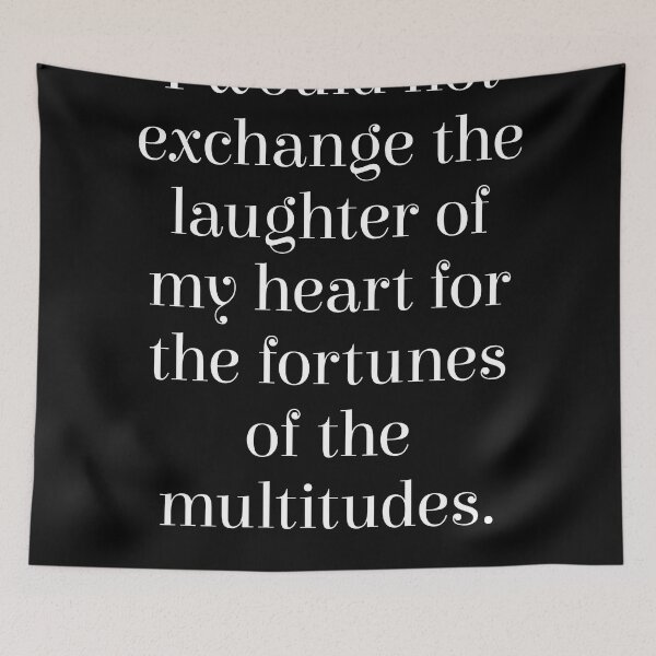 Item preview, I would not exchange the laughter - Kahlil Gibran Quote - Literature - Typography Print - Black designed and sold by Studio Grafiikka.