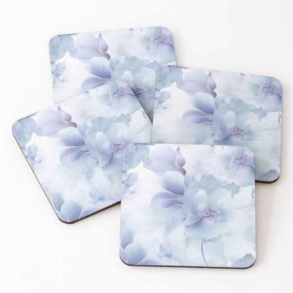 Item preview, tlouise blue orchids light pastel designed and sold by imginger755.