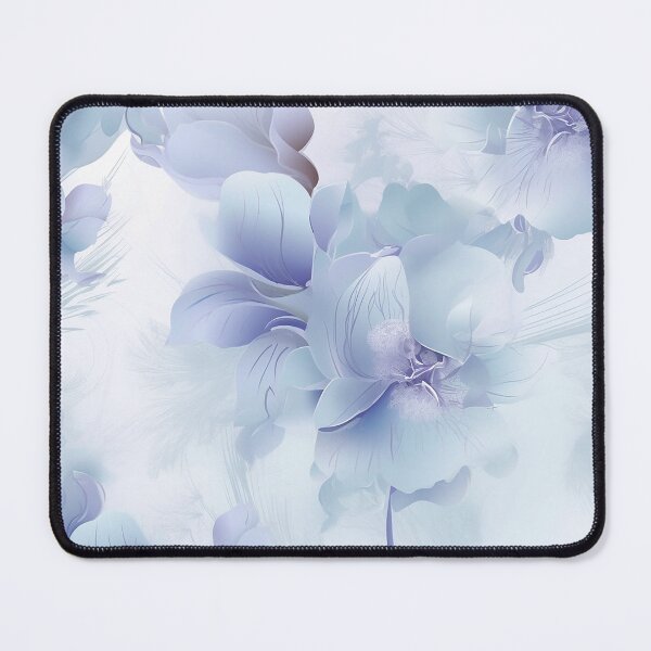 Item preview, tlouise blue orchids light pastel designed and sold by imginger755.