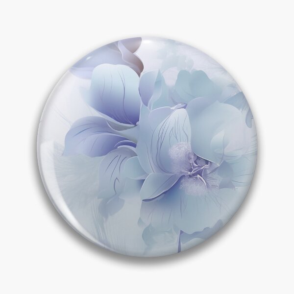 Item preview, tlouise blue orchids light pastel designed and sold by imginger755.
