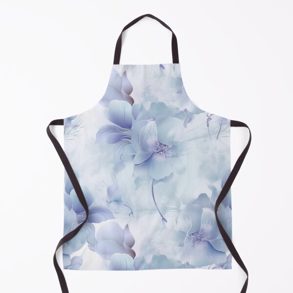 Item preview, tlouise blue orchids light pastel designed and sold by imginger755.