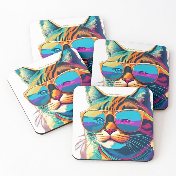 Item preview, Cat therian with sunglasses designed and sold by JapKo.