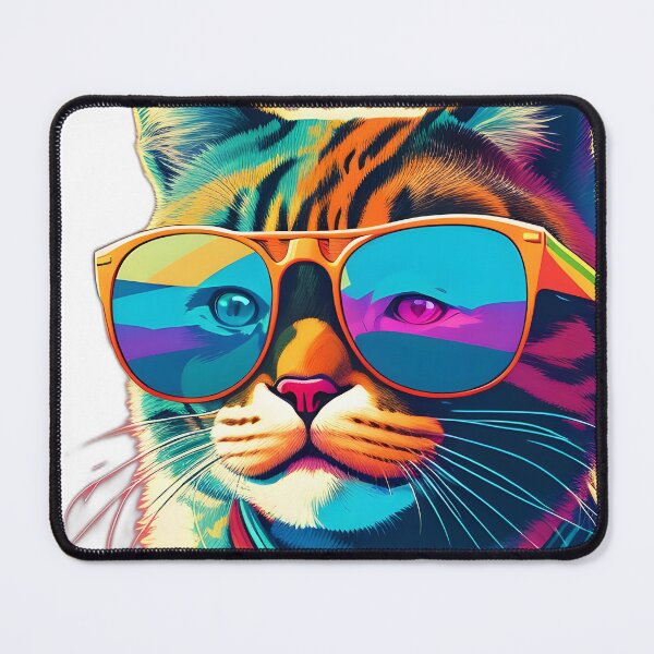 Item preview, Cat therian with sunglasses designed and sold by JapKo.