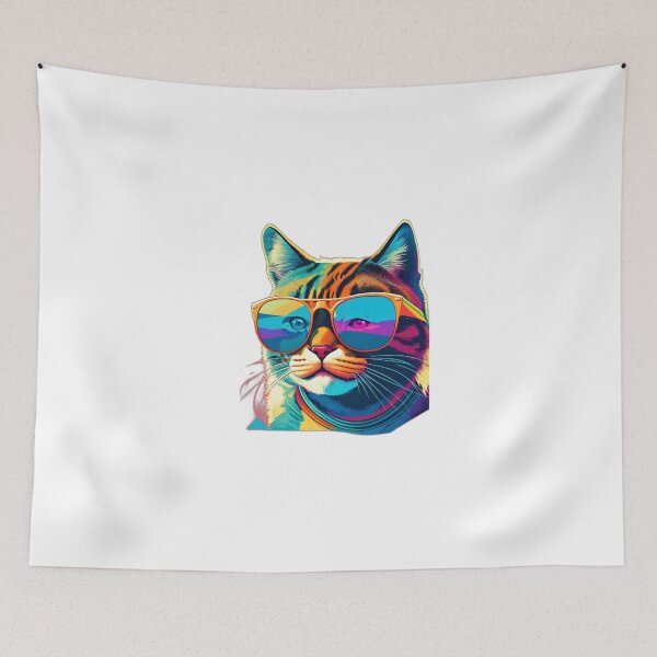 Item preview, Cat therian with sunglasses designed and sold by JapKo.
