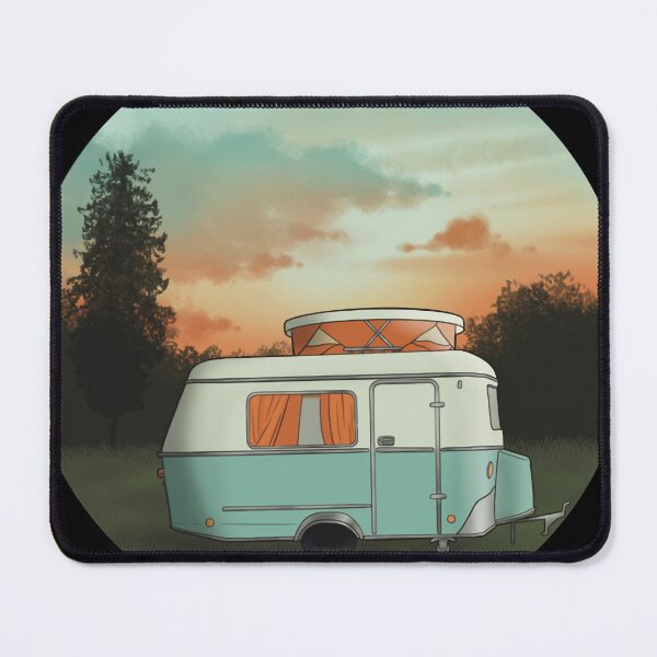 Item preview, Eriba caravan orange designed and sold by seitz-robbyn.