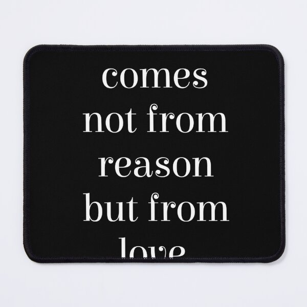 Item preview, Wisdom comes not from reason but from love - Andre Gide Quote - Literature, Typography Print - Black designed and sold by Studio Grafiikka.