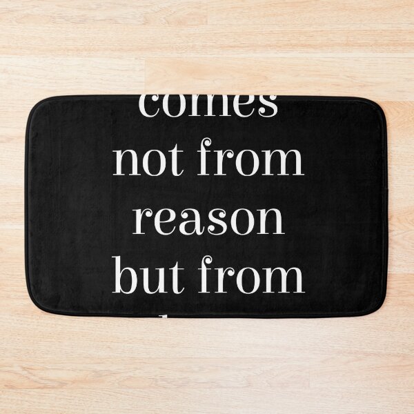 Item preview, Wisdom comes not from reason but from love - Andre Gide Quote - Literature, Typography Print - Black designed and sold by Studio Grafiikka.