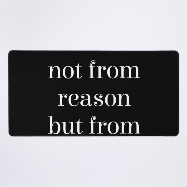 Item preview, Wisdom comes not from reason but from love - Andre Gide Quote - Literature, Typography Print - Black designed and sold by Studio Grafiikka.