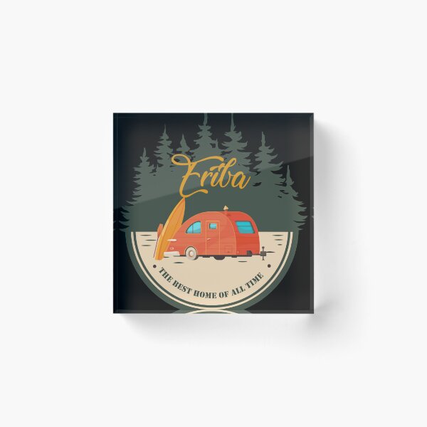 Item preview, Eriba caravan orange designed and sold by seitz-robbyn.