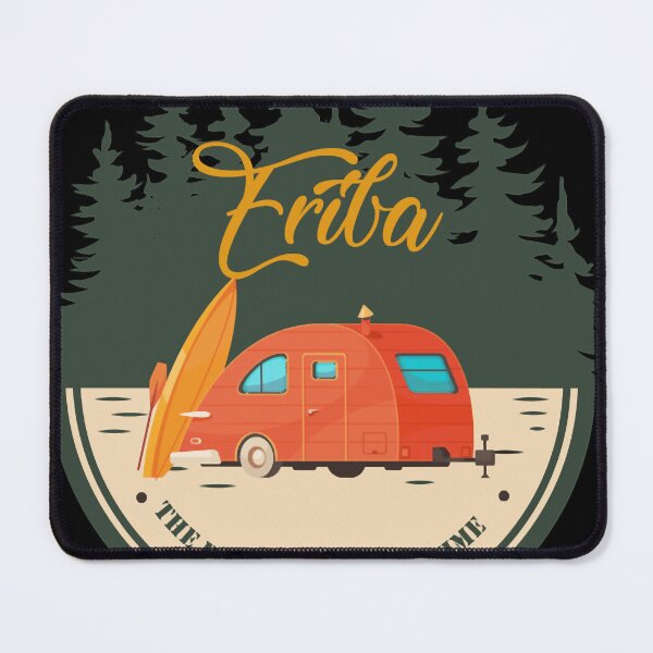 Item preview, Eriba caravan orange designed and sold by seitz-robbyn.