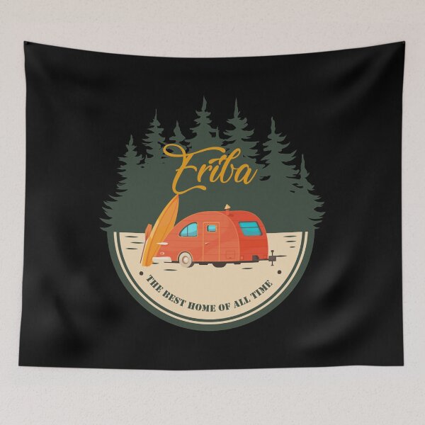 Item preview, Eriba caravan orange designed and sold by seitz-robbyn.
